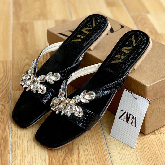 Z-RHINESTONE FLATS